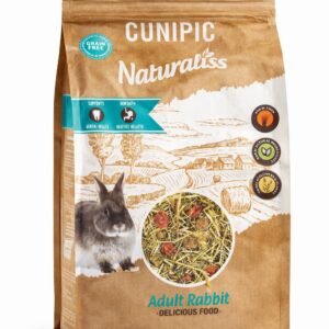 Cunipic Naturaliss Adult Rabbit 1.81 kg alimento natural sin cereales para conejos adultos
